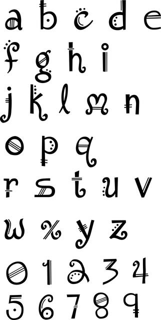 Enhancing Professionalism with Outlined Fonts