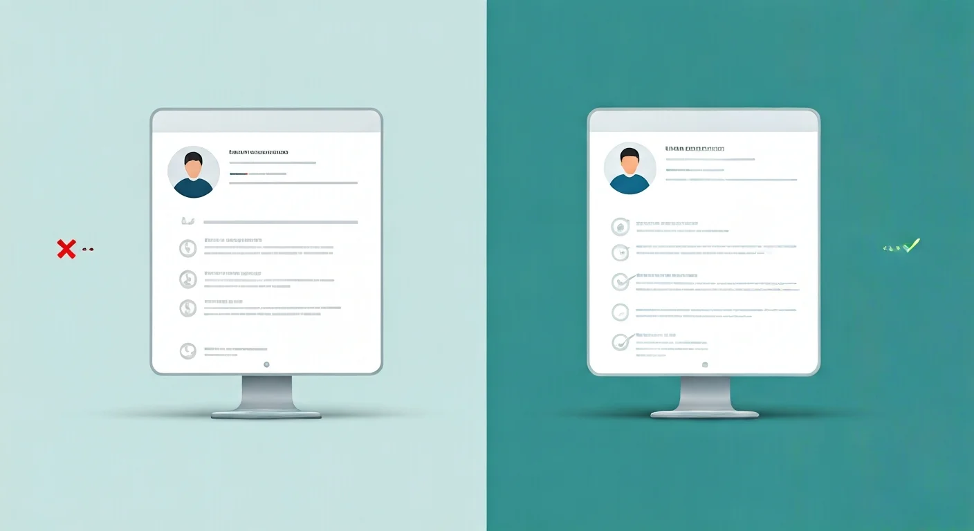 CV for Copywriter: Crafting a Winning Resume for the Job 3 Comparison of a basic copywriter resume versus a highly optimized, metric-driven CV